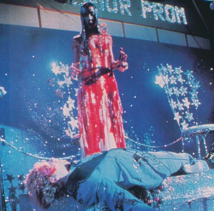still from 'Carrie,' directed by Brian De Palma. from 'Stephen King at the Movies,' Starlog Press, 1986.