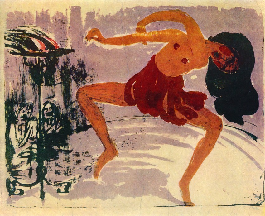 Emil Nolde, Dancer, 1913